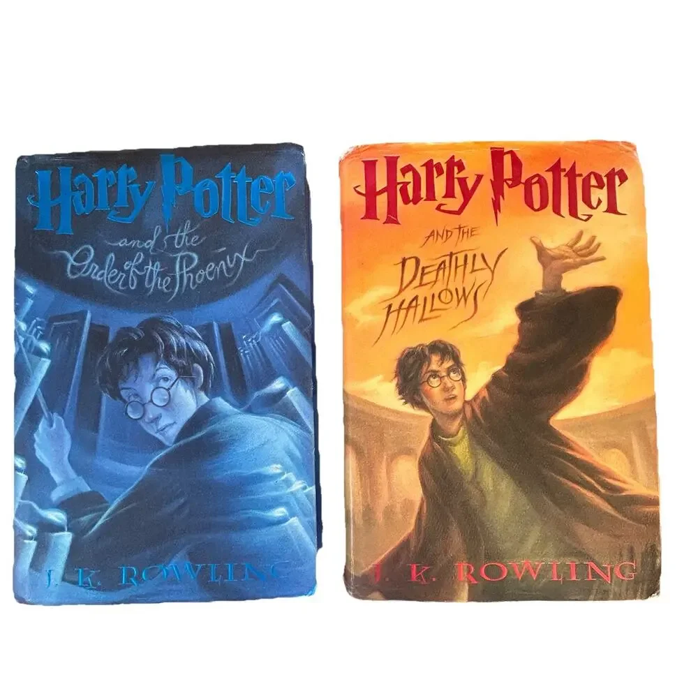 Harry Potter and The Order of the Phoenix Deathly Hallows Hardcover Books 1ST ED